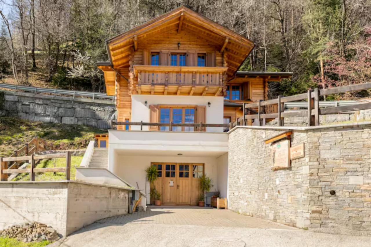 B&B Chalet Il Picchio Varzo Bagian luar foto