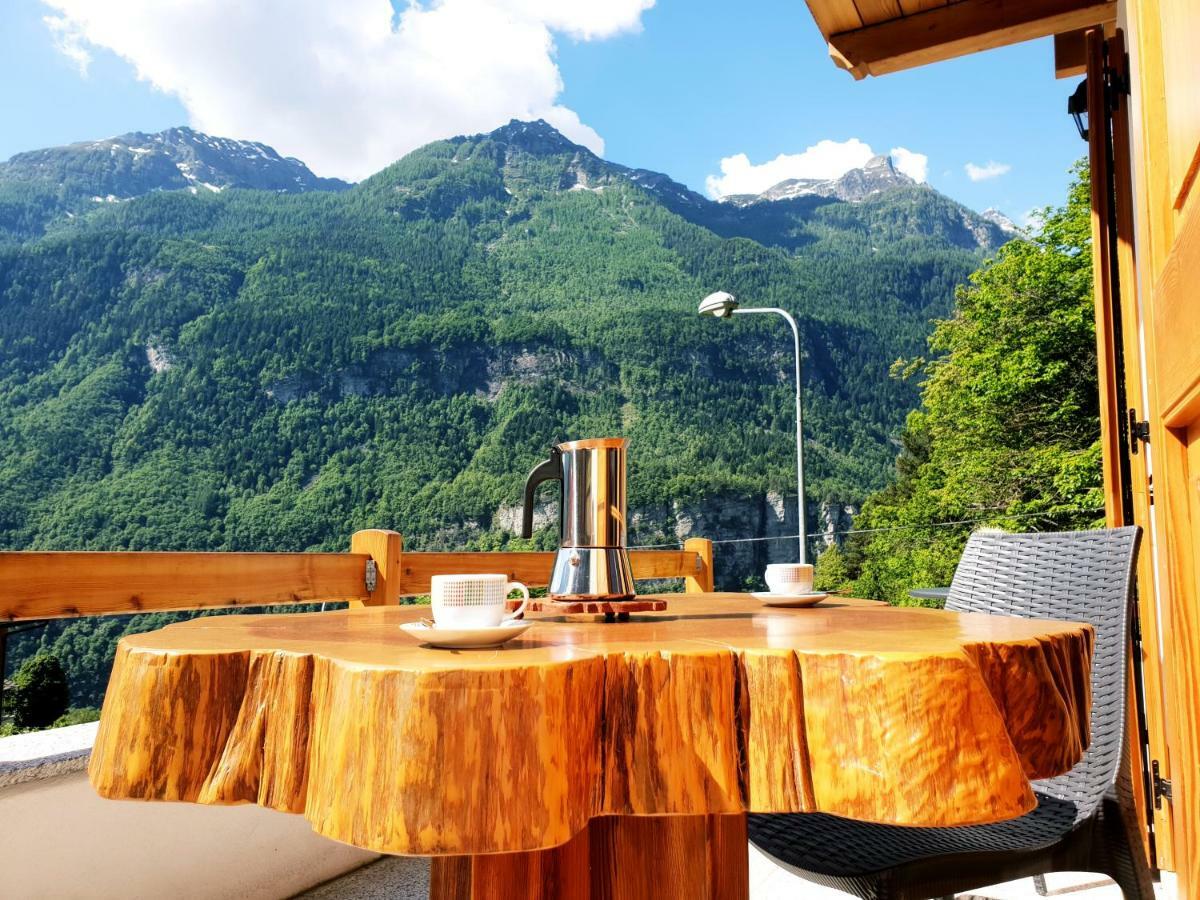 B&B Chalet Il Picchio Varzo Bagian luar foto